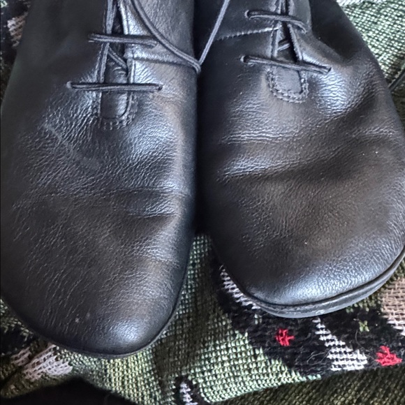 Camper Black Lace-Up Leather Boots - Picture 6 of 6
